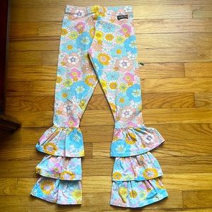 Matilda Jane Floral ruffled pants